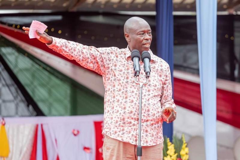 File image of Deputy President Rigathi Gachagua.